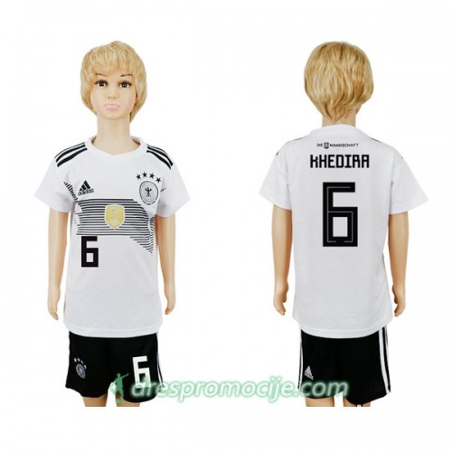 Njemačka Dres Khedira 6 Dječji Domaći Svjetsko prvenstvo 2018 Njemačka Dres Khedira 6 Dječji Domaći Svjetsko prvenstvo 2018